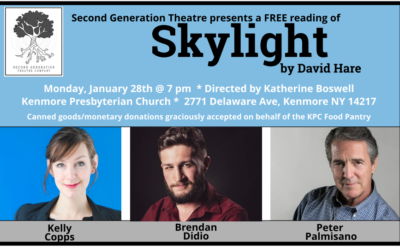 SGT Announces Free Reading of SKYLIGHT