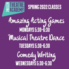 Spring Theatre Classes from second generation theatre academy.