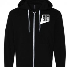 2nd Gen Theatre black full zip hoodie for sale