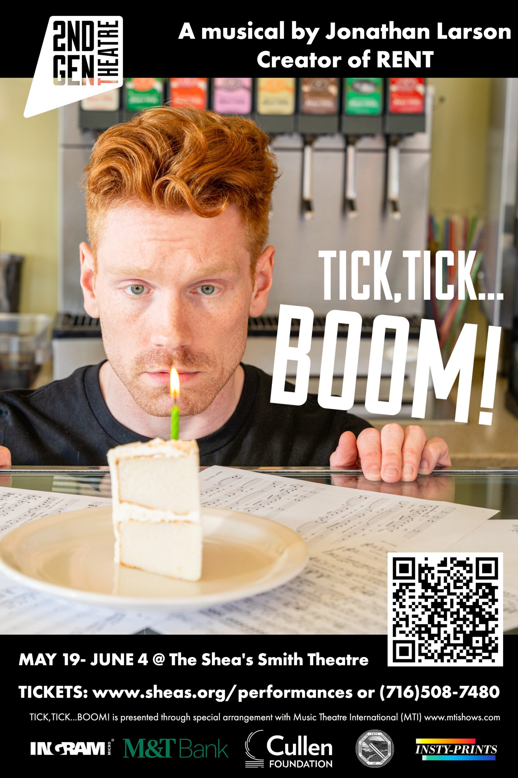 Tick tick boom poster 2nd gen